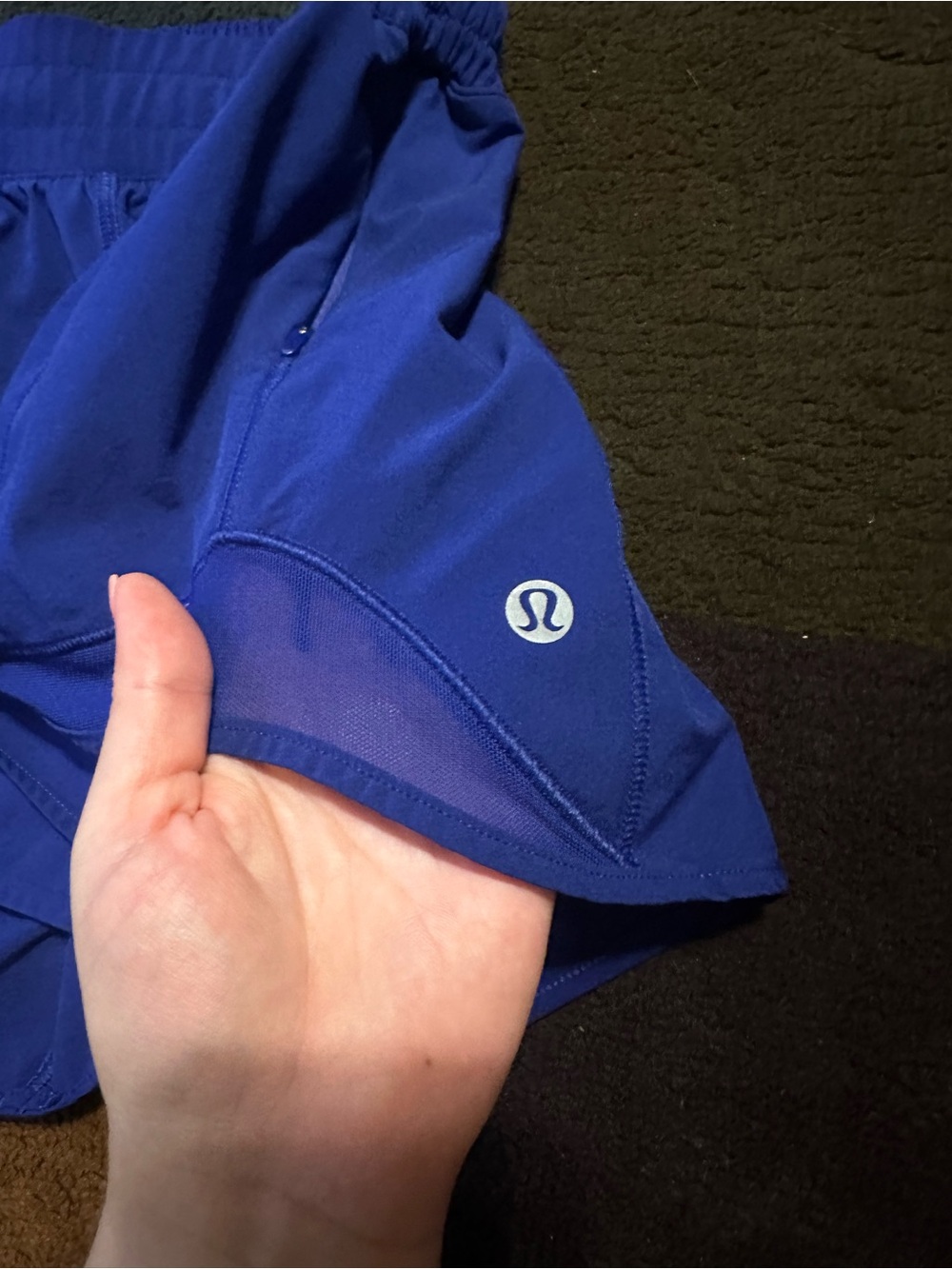 lululemon Hotty Hot shorts Blue - Picture 4 of 9